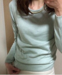 earth music&ecology | ダスティパステルカラーニット(ニット/セーター)