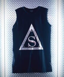 shape clothing | POSTER LOGO TEE SLEEVELESS(Tシャツ/カットソー)