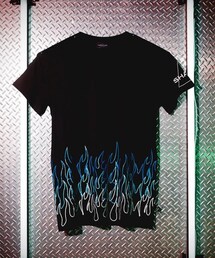 shape clothing | STACKING FLAME OVERSIZE TEE(Tシャツ/カットソー)