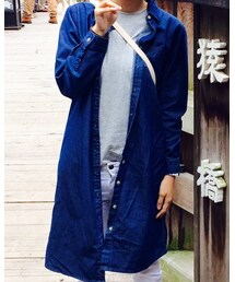 CINEMA CLUB | シャツワンピース