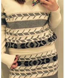 DOUBLE NAME | ニット/セーター