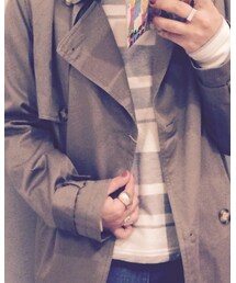 DOUBLE NAME | トレンチコート