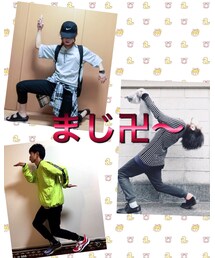 卍ポーズブラザーズ🕺 | ぶっとび具合はかさねさんがダントツ✨(その他)