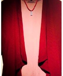 ZARA | 写真だとピンクだけど実際は薄いパステルレッド(Tシャツ/カットソー)