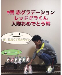 実はこの時からいたのだ | 密かに最年長のレッドグラくん(2010年発売)(スニーカー)