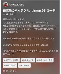 airmax95フォルダ🗂 | 良かったら見てください☺️🎵(その他)
