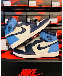 NIKE | AIR JORDAN 1 RETRO HIGH OG OBSIDIAN(スニーカー)