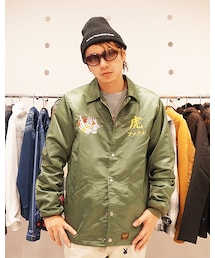 fuct | FUCT SSDD TIGER COACH JACKET(ミリタリージャケット)
