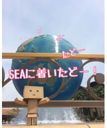 着いたよ、シーに | シャツワンピース