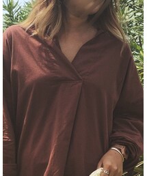 Auntie Rosa Holiday | シャツワンピース