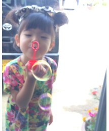 🏠の中に向かってシャボン玉😩 | おもちゃ