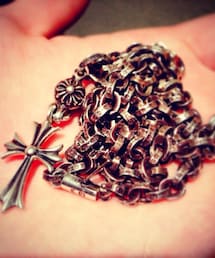 CHROME HEARTS | tny ch crs,paper chain(ネックレス)
