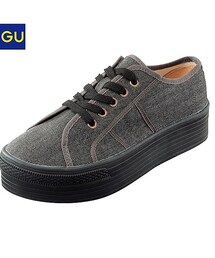 GU | プラットフォームスニーカー B(スニーカー)