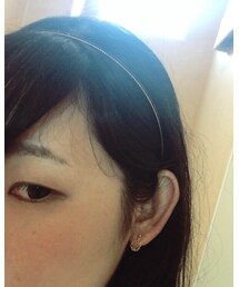 カチューシャとホールピアス | アクセサリー