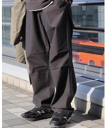 AURALEE | WASHED FINX RIPSTOP CHAMBRAY FIELD PANTS(パンツ)