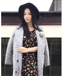 MOON MON CHERI | http://www.moonmoncheri.com/(チェスターコート)