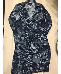 HYSTERIC GLAMOUR | ヒステリックグラマーHYSTERIC GLAMOURLONDON NITEジャカード デニムロングジャケット(デニムジャケット)