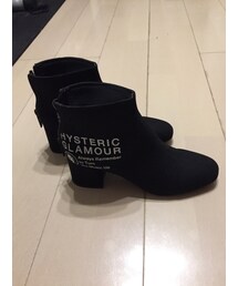 HYSTERIC GLAMOUR | ヒステリックグラマーHYSTERIC GLAMOUR　DENIM CHUNKY HEEL ブーツ(ブーツ)