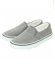 靴のダイワ | グレー スリッポン(スリッポン)