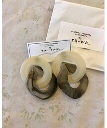 ru-wa（手作り） | ピアス（両耳用）