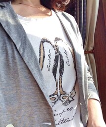 Spick & Span | ちょっぴりビジューなTシャツ(Tシャツ/カットソー)