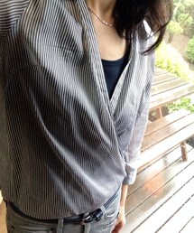 カシュクールシャツ(シャツ/ブラウス)