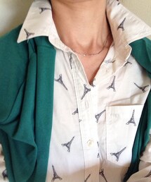 Banana Republic | エッフェル塔のシャツ(シャツ/ブラウス)