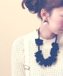 Handmade | ハンドメイド お花のネックレス(ネックレス)