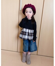 DENIM DUNGAREE | デニムパンツ