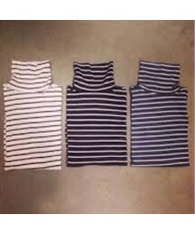 Ungrid | ボーダータートルネック(Tシャツ/カットソー)