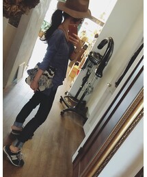 よこ🌴 | デニムパンツ