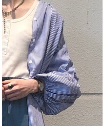 NICE CLAUP | シャツワンピース