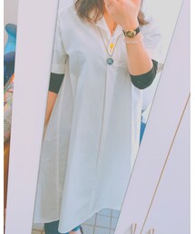 E hyphen world gallery | シャツワンピース