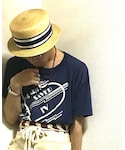 LANVIN en Bleu(ランバンオンブルー)の「帽子(ハット)」