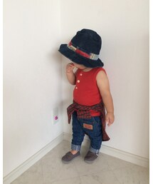 DENIM DUNGAREE | ハット