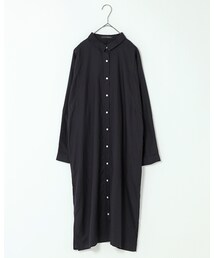 studio CLIP | コットンカシミヤドルマンワンピース(ワンピース)