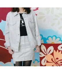 FUNKTIONAL | ホワイトデニムジャケット(デニムジャケット)