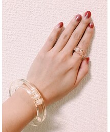 JUTIQU | Pearl ring & bangle(バングル/リストバンド)