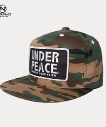 UNDER PEACE | STENCIL PATCH.CAMO / SNAPBACK (キャップ)