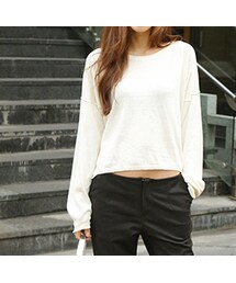 Darkvictory | ドロップショルダーニットプルオーバー(ニット/セーター)