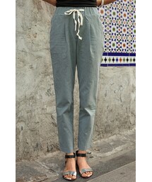 Darkvictory | バックポケットカジュアルリネンパンツ(その他パンツ)