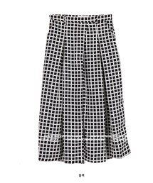 チェックワイドパンツ(その他パンツ)