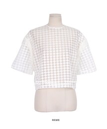 シャドーチェックブラウス(シャツ/ブラウス)