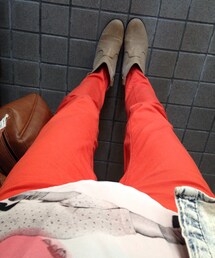 H&M | オレンジスキニー(その他パンツ)