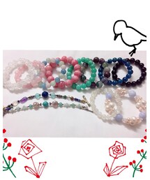 no brand | 天然石 水晶(ブレスレット)