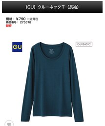 GU | Tシャツ/カットソー