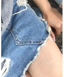 no brand | デニムスカート