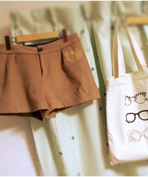 E hyphen world gallery | キャメルショーパン(その他パンツ)