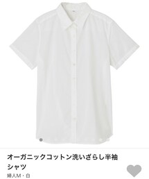 無印良品 | 半袖洗いざらしシャツ(シャツ/ブラウス)