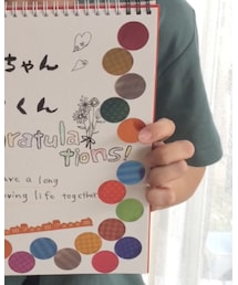 ♡ | お祝いメッセージ♡(手帳/メモ帳)